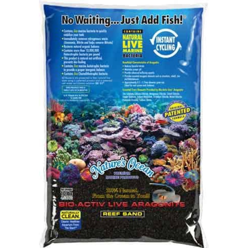 Nature’s Ocean Black Beach Live Sand (0,5-1,7 mm) 9,07 kg