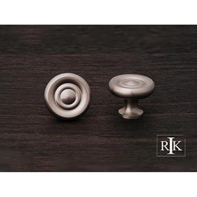Solid Georgian Knob 1 1/4 (32mm) – Pewter
