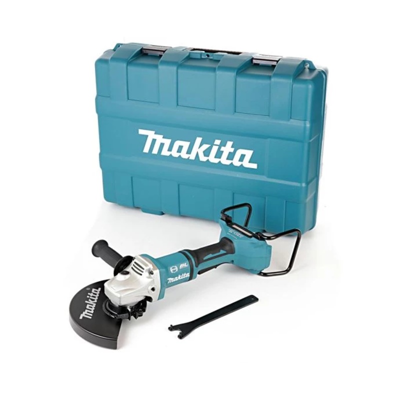 Makita Angle Grinder DGA900ZJ 18V/36V LXT Cordless 230mm Brushless Paddle Switch With Carry Case