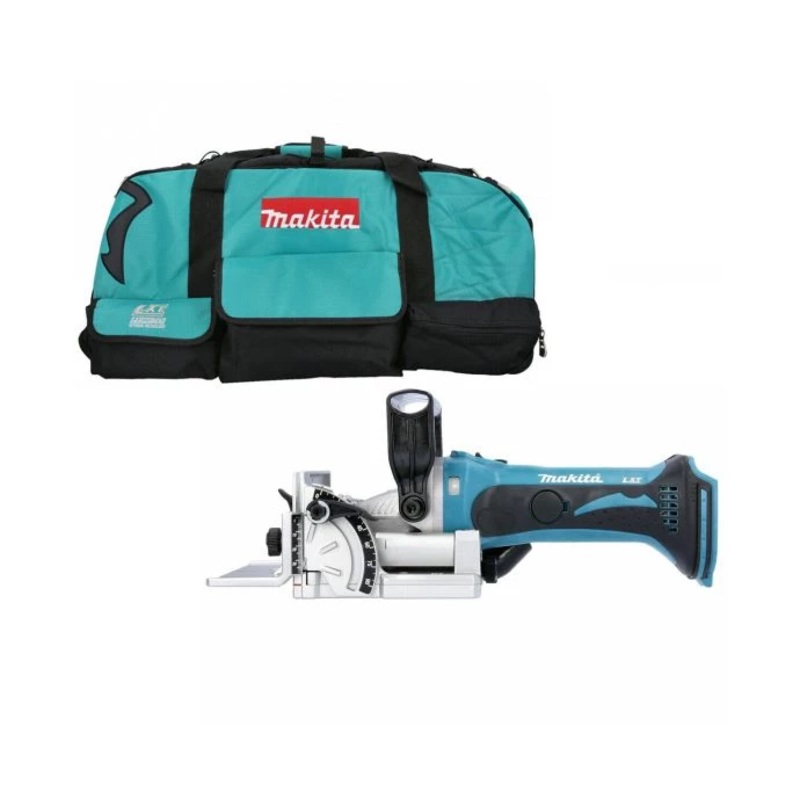 Makita Biscuit Jointer DPJ180Z 18V LXT Cordless With 100mm Blade With LXT600 Tool Bag