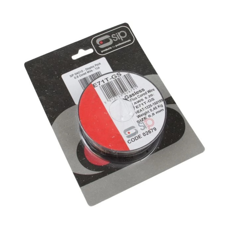 SIP 0.45kg x 0.8mm Flux-Cored Welding Wire Pack