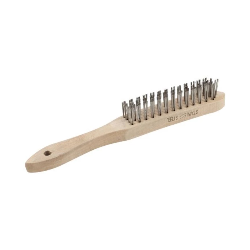 SIP 4-Row Stainless Steel Wire Brush
