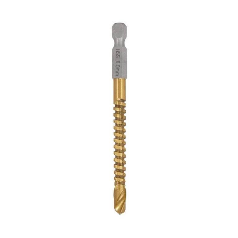 Trend Snappy Drill Saw Bit 6mm x 90mm HSS