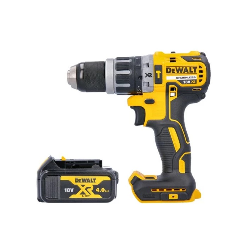 DeWalt DCD796N 18V XR Cordless Brushless Combi Drill With 1 x 4.0Ah Battery
