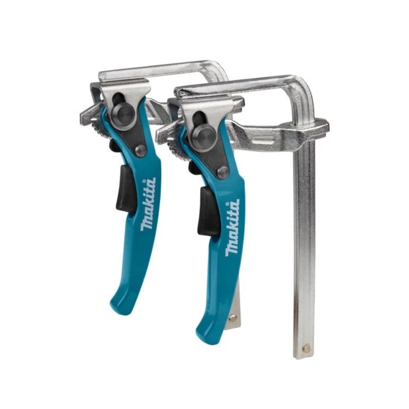 Makita 199826-6 2 Piece Quick Release Guide Rail Clamp Set