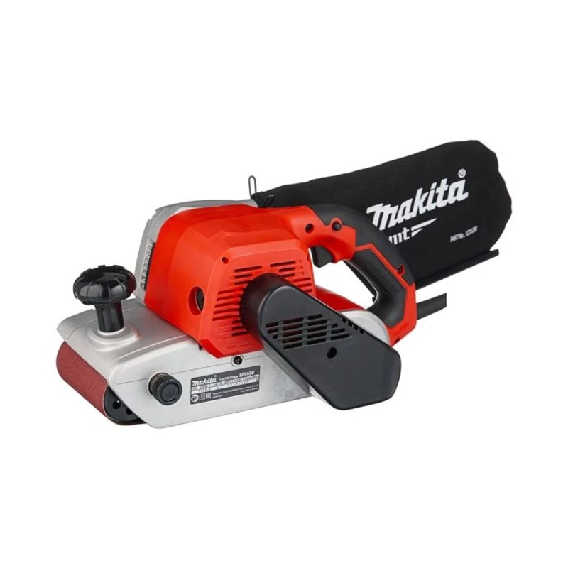 Makita Belt Sander M9400/2 Corded 240V MT-Series 100x610mm 940W With Dust Bag Bare Unit