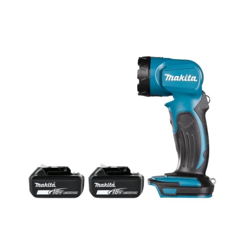 Makita LED Flashlight DML815 14.4V/18V LXT Cordless 160 Lumen With 2 x 5.0Ah Batteries
