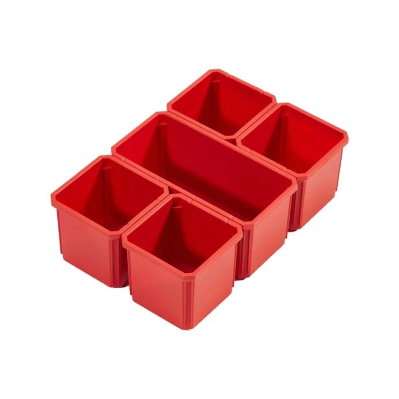 Milwaukee 4932478300 5 Piece PACKOUT Organiser / Compact Organiser Bins
