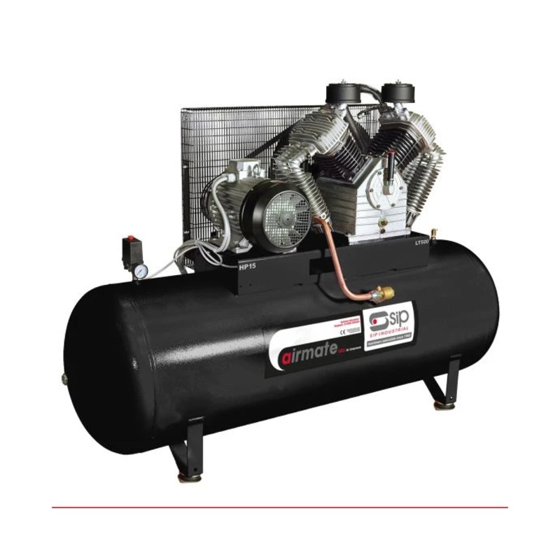SIP ISBD15/500 500ltr Industrial Electric Compressor