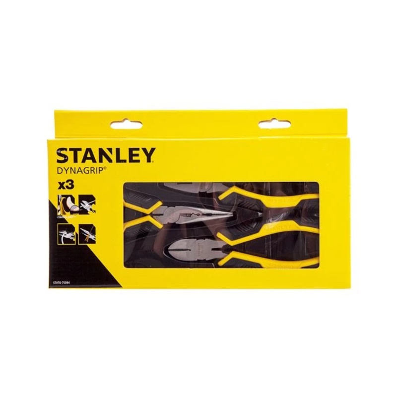 Stanley STHT0-75094 3 Piece ControlGrip Plier Set – STA075094