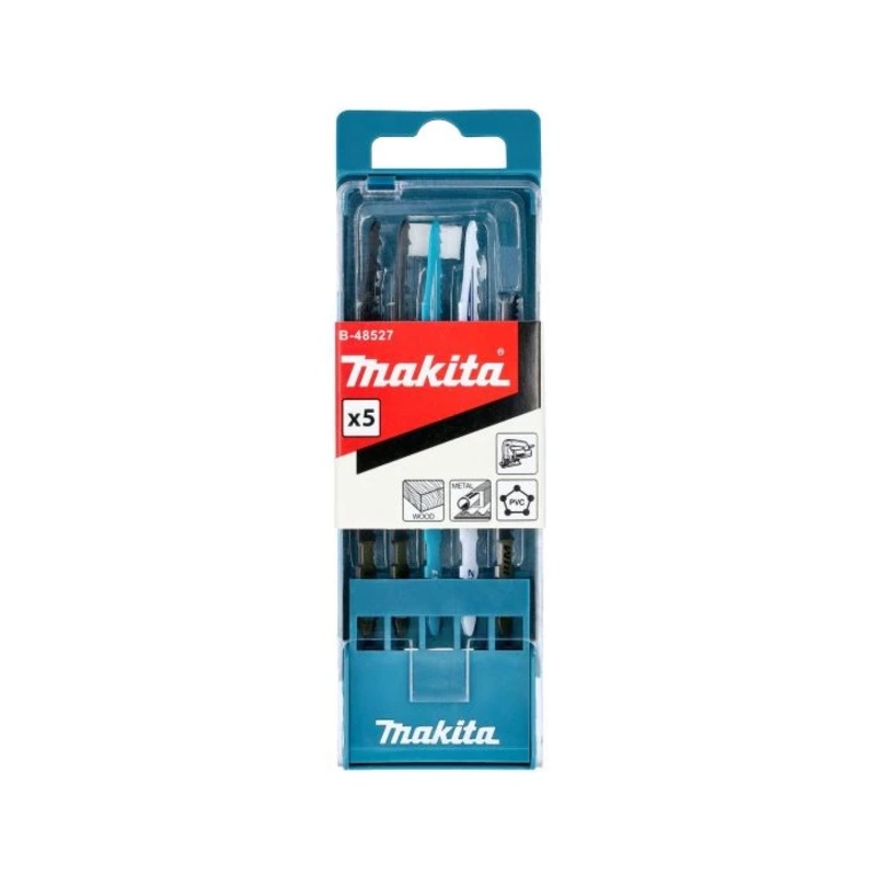Makita B-48527 5 Piece Jigsaw Blade Set