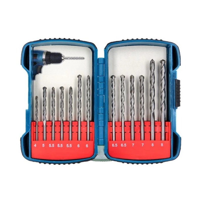 Makita P-51889 13 Piece Performance TCT Masonry Drill Bit Set In Case