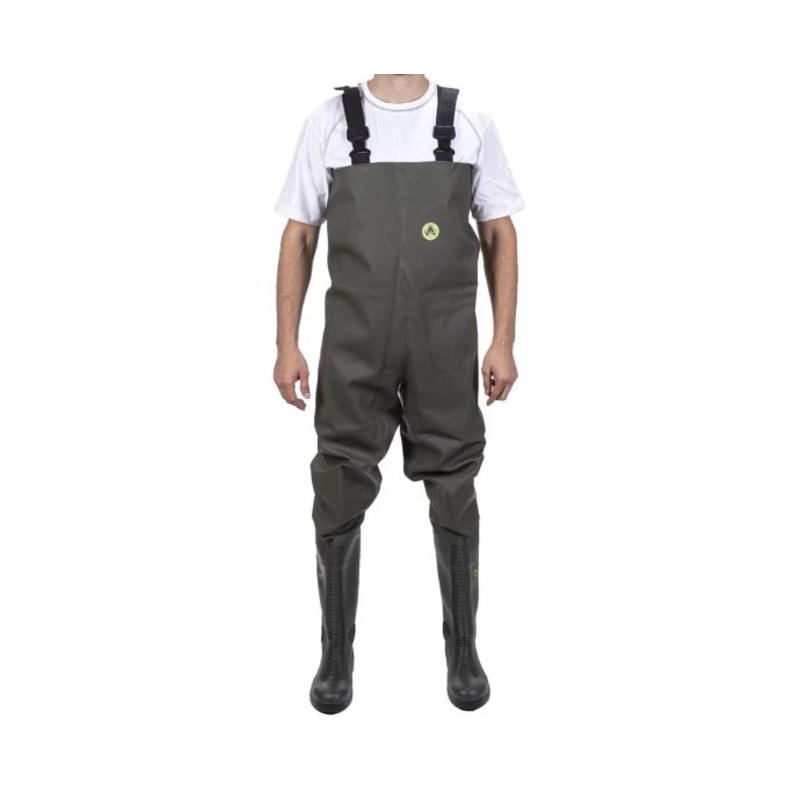 Amblers Tyne Chest Safety Wader – Size: 6.5 Colour: Green