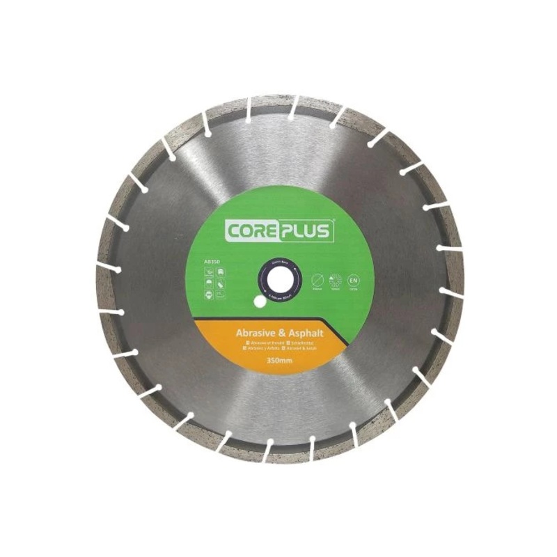 CorePlus AB350 Abrasive & Asphalt Diamond Blade 350mm