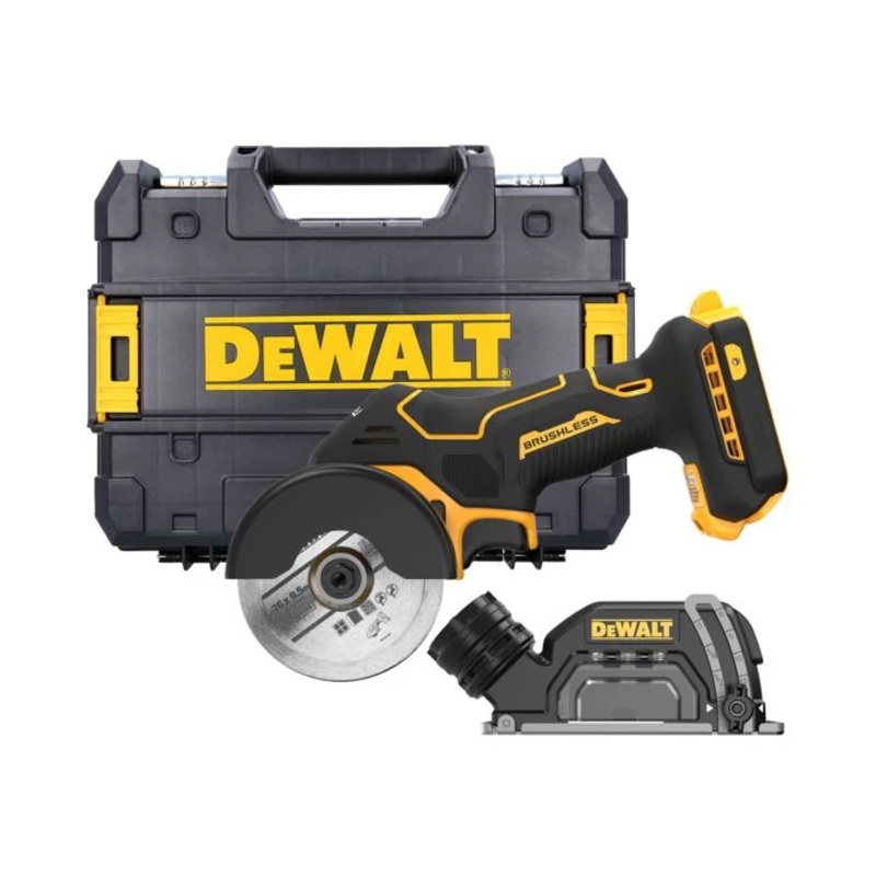 DeWalt DCS438NT 18V Cordless Brushless 76mm Cut off Saw With Carry Case