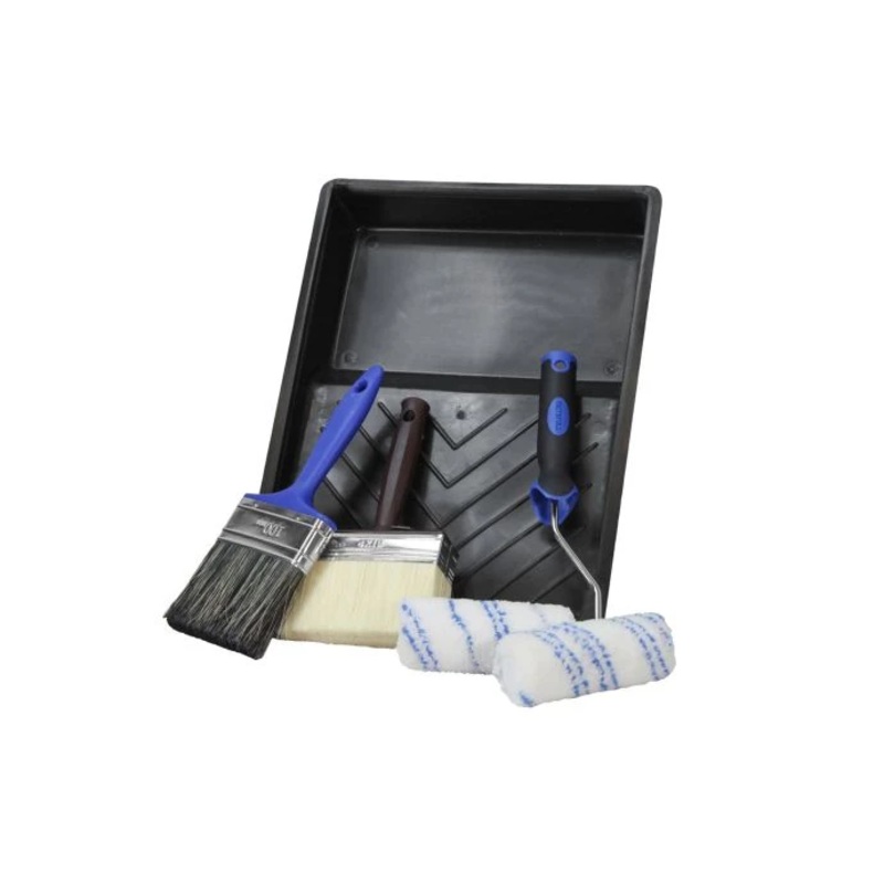 Faithful FAIRKITWOOD6 Piece Wood Care Paint Brush & Roller Kit