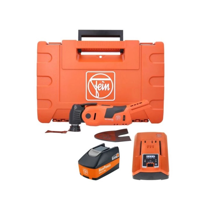 Fein AMM 700 Max Select 18V Cordless Oscillating Multi-Tool With 1 x 5.2Ah Battery, Charger & Carry Case