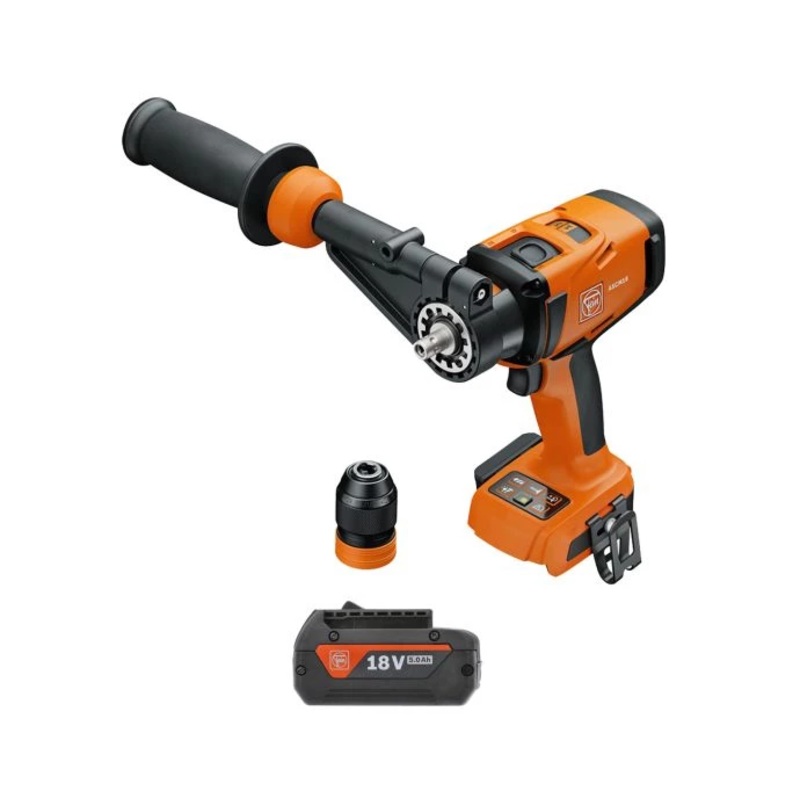 Fein ASCM 18-4 QMP AS 18V AMPShare Cordless Brushless Combi Drill With 1 x 5Ah Battery