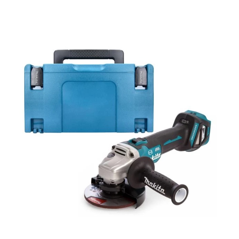 Makita Angle Grinder DGA513Z 18V LXT Cordless 125mm Brushless Slide Switch With Case Type 3