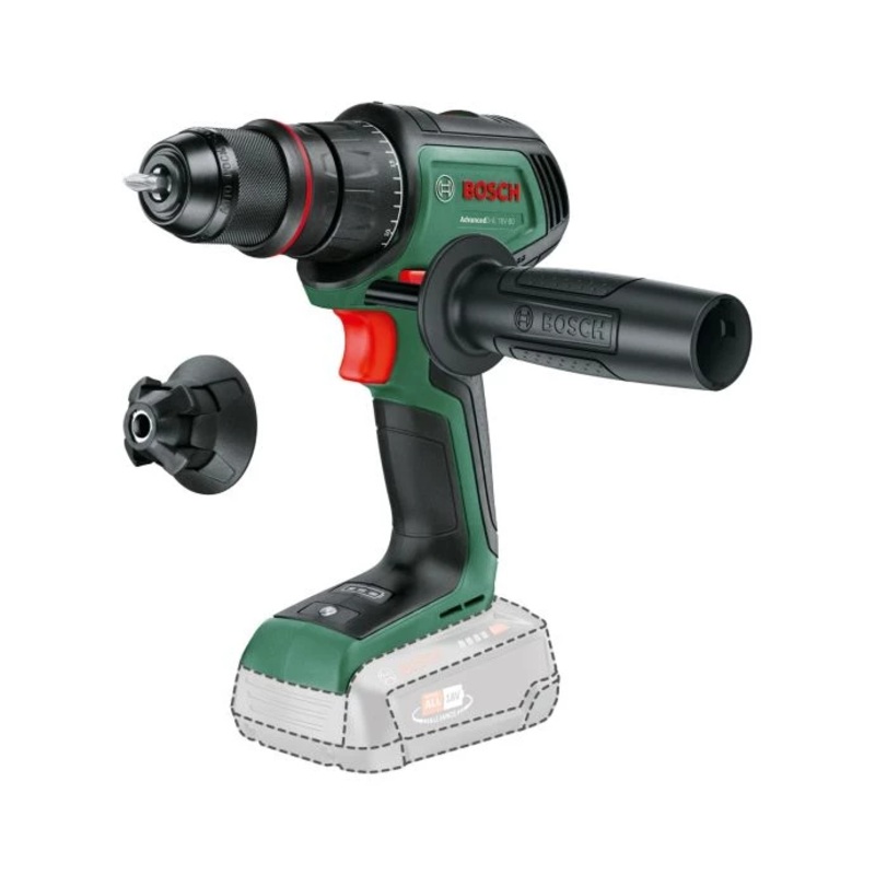 Bosch Home and Garden Cordless Drill Driver 18V with QuickSnap AdvancedDrill 18V-80 06039E2000