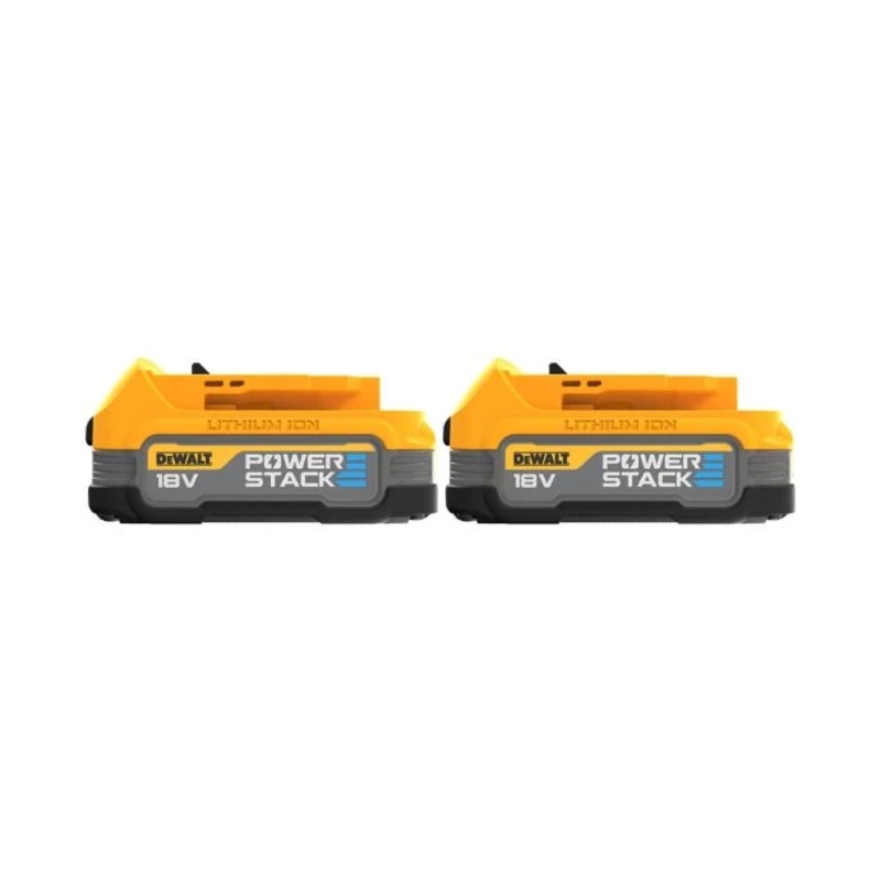 Dewalt DCBP034 18V XR 1.7Ah Compact Powerstack Battery – Twin Pack