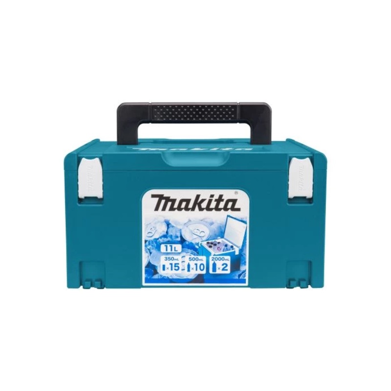 Makita Makpac Connector Cool Box Type 3 With Shoulder Strap 11 Liters 395x295x210mm