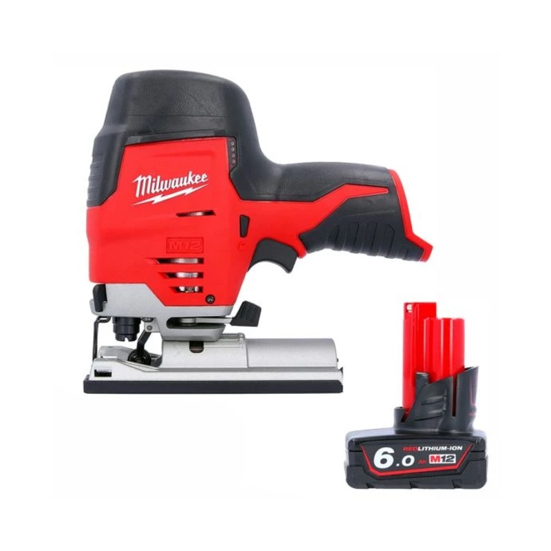 Milwaukee M12JS 12V Cordless Jigsaw With 1 x 6.0Ah Battery
