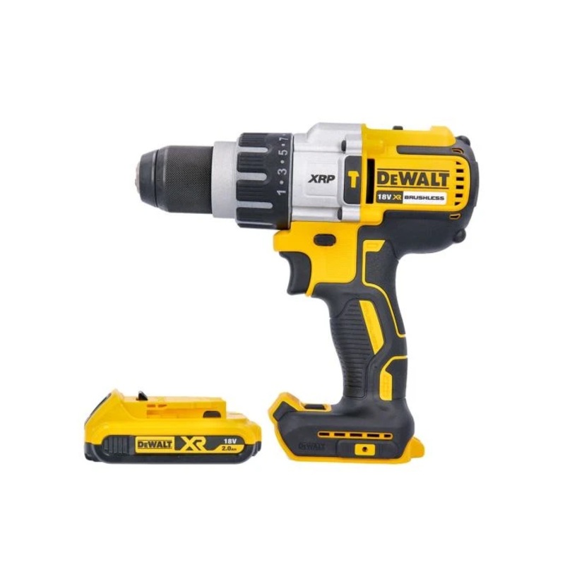 DeWalt DCD996N 18V Cordless XRP 3 Speed Brushless Hammer Combi Drill With 1 x 2Ah Battery