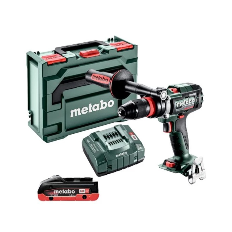 Metabo BS 18 LTX-3 Q I Metal 18V Cordless Brushless Drill Driver With 1 x 4.0Ah LiHD Battery, Charger & MetaBox