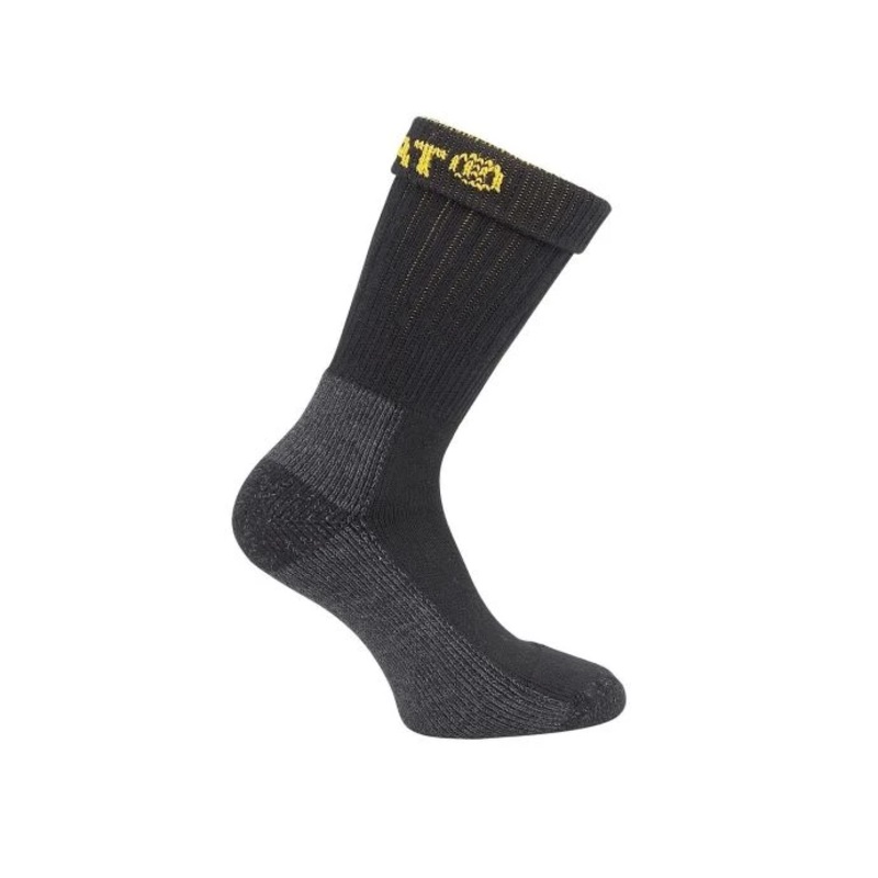 Caterpillar Industrial Work Sock 2 Pack – Size: 11-14 Colour: Black