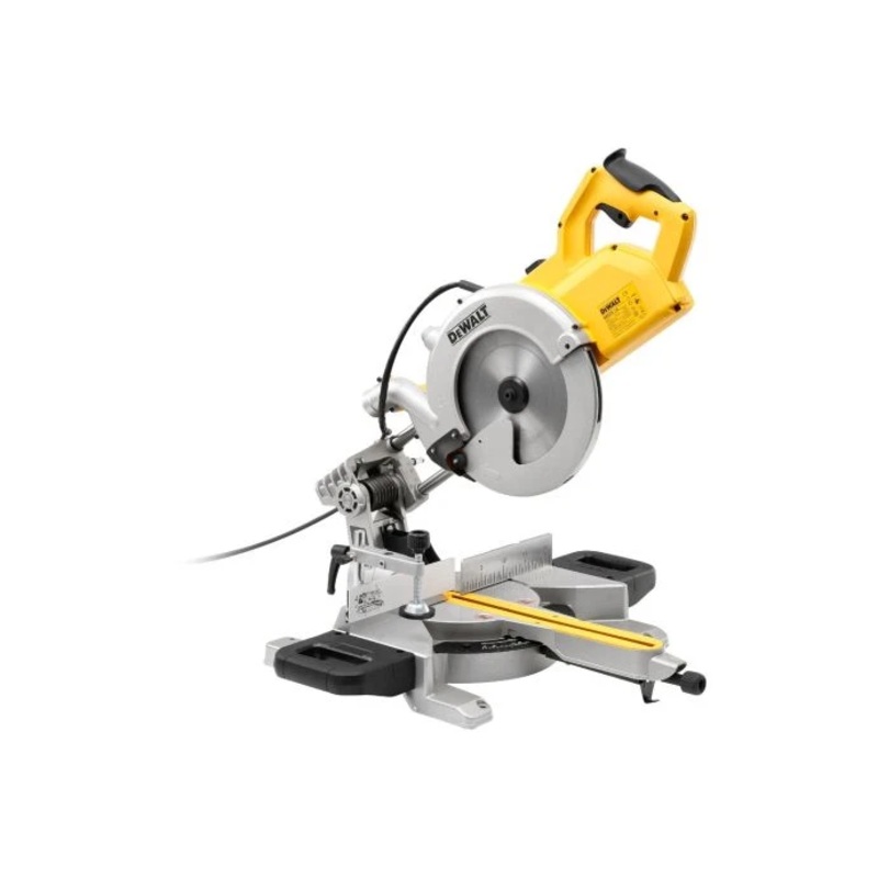 DeWalt 250mm Compact Compound Slide Mitre Saw 1850W 110V