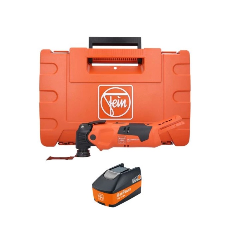 Fein AMM 500 PLUS 18V Select Oscillating Multi Tool With 1 x 5.2Ah Battery & Carry Case