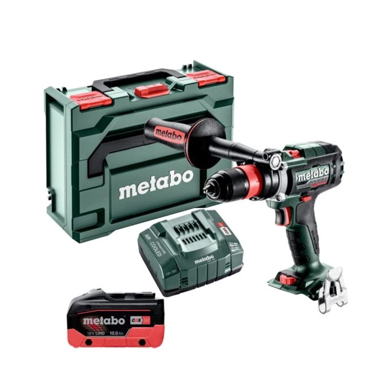 Metabo BS 18 LTX-3 BL Q I 18V Cordless Brushless Drill Driver With 1 x 10.0Ah Battery, Charger & MetaBox