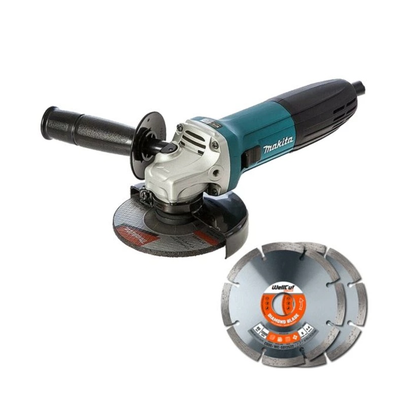 Makita GA5030R 125mm Grinder 240V + 2 x Extra Diamond Blade