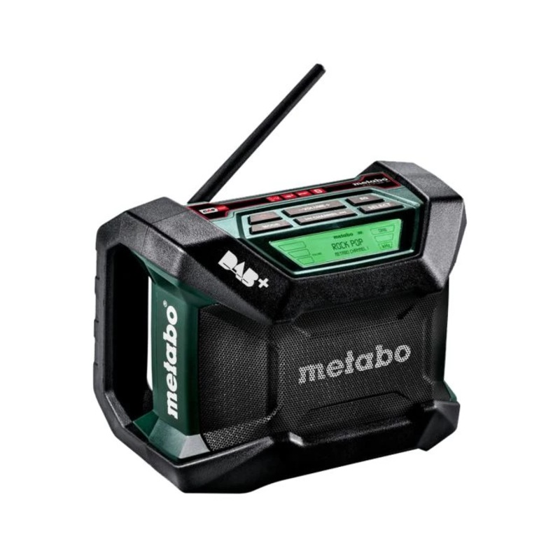 Metabo Radio Cordless 12V/18V Jobsite AM/FM/DAB+ & Bluetooth R 12-18 DAB+ BT, CAS Compatibility Bare Unit