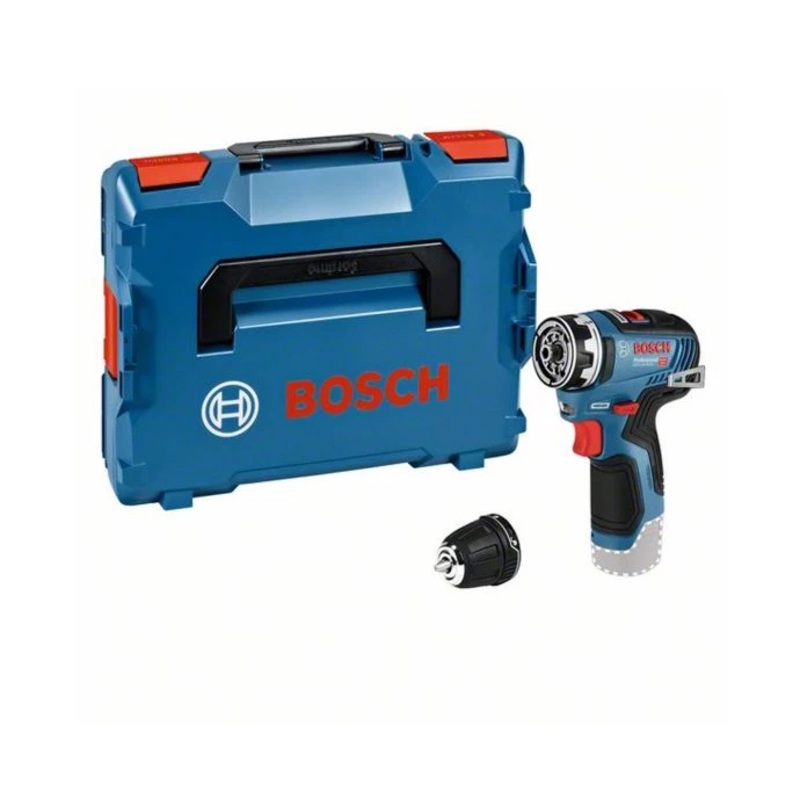Bosch GSR 12V-35 FC (body only, GFA-12 B attachment, L-BOXX) BRUSHLESS 12V Drill Driver – 06019H3002