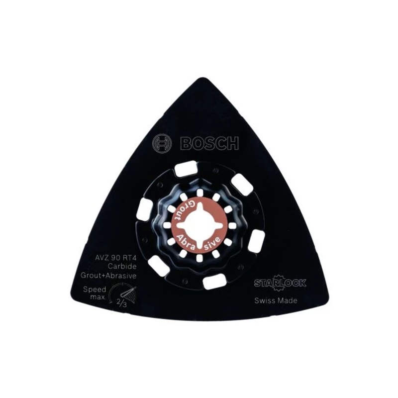 Bosch Starlock AVZ 90 RT4 Carbide-Riff Sanding Plate