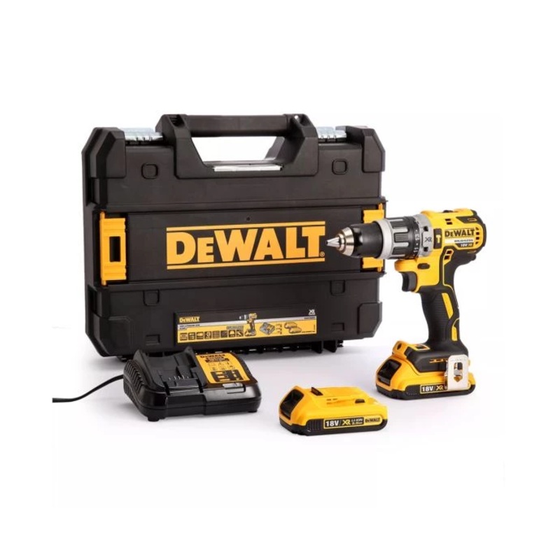 Dewalt DCD796D2 18V Brushless Combi Drill With 2 x 2.0Ah Batteries, Charger & Case
