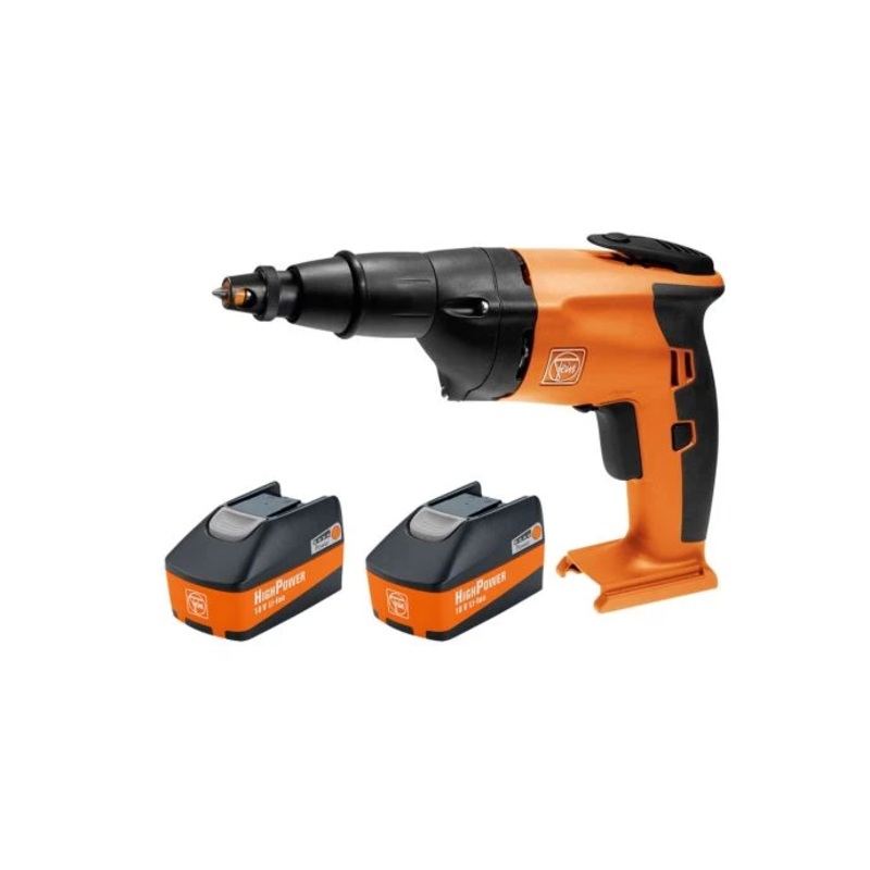 Fein ASCT 18 SELECT 18V Cordless Drywall Screw Gun With 2 x 5.2Ah Batteries