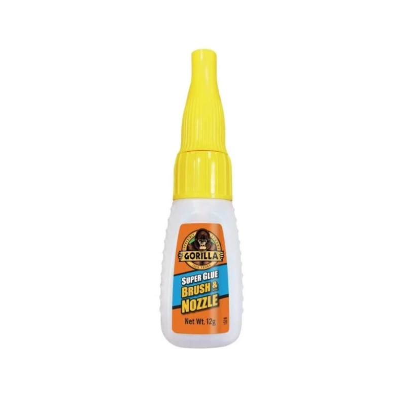 Gorilla GRGGSGB12 Superglue Brush & Nozzle 12g