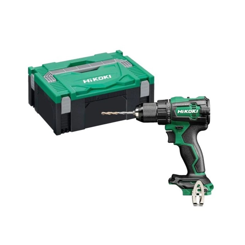 Hikoki Combi Drill Cordless 18V Brushless Keyless Chuck With Case