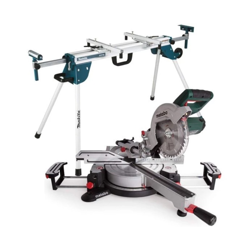 Metabo KGS216M Mitre Saw 110V With DEAWST06 Saw Stand