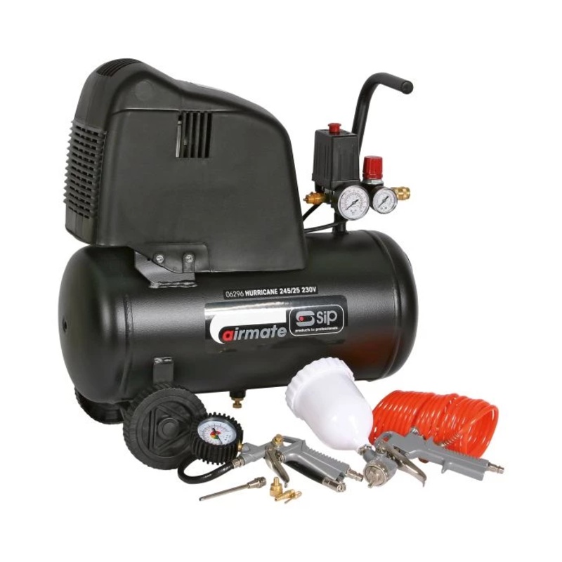 SIP 245/25 24ltr Direct Drive Compressor