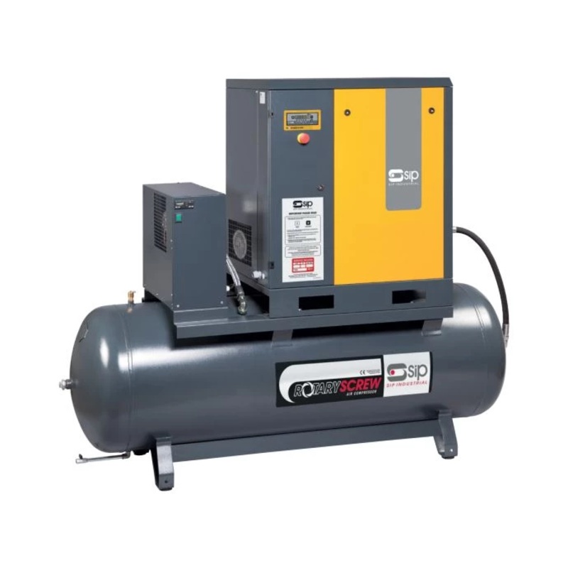 SIP RS08-10-500BD/RD 500ltr Rotary Screw Compressor with Dryer