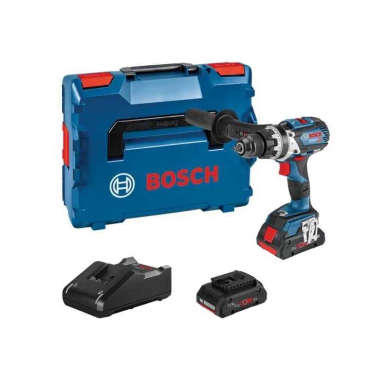 Bosch GSB 18V-110 C (2x ProCORE18V 4.0Ah, GAL 18V-40, L-BOXX) BRUSHLESS 18V Combi Drill – 06019G0376