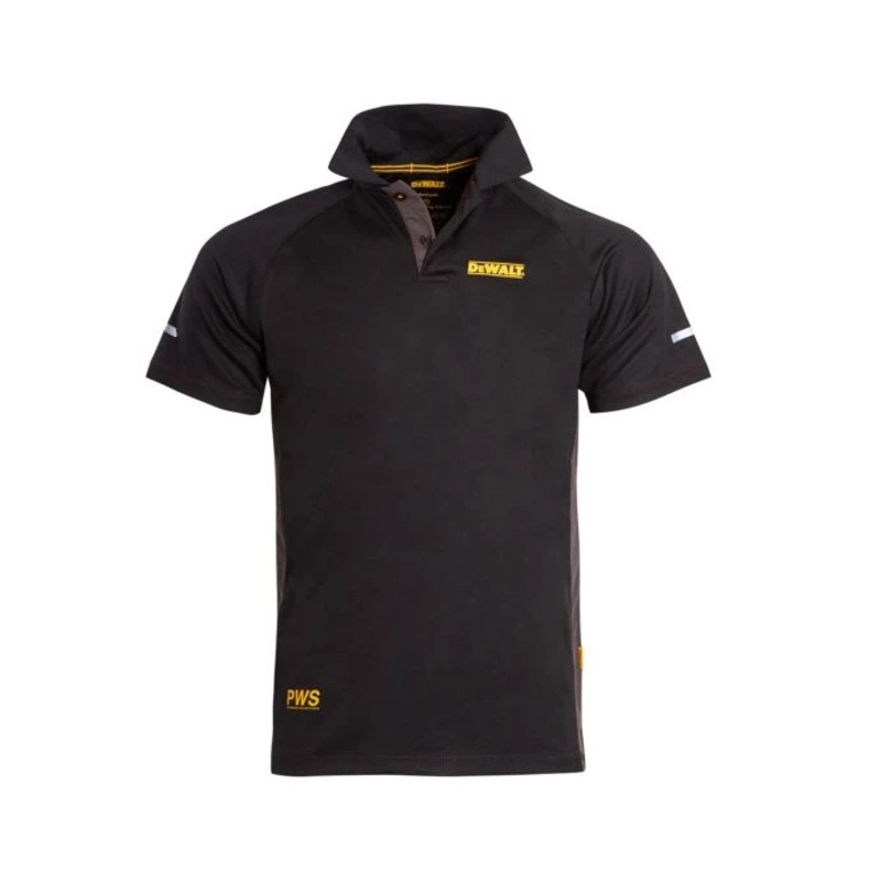 DeWalt DEWRUTXXL Rutland Performance Moisture-Wicking Work Polo Shirt – Size : XXL (52in)