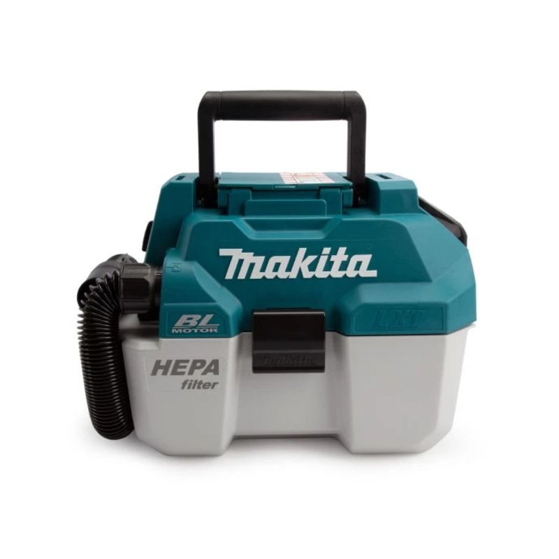 Makita Dust Extractor/Vacuum Cleaner DVC750LZ 18V LXT Cordless Brushless HEPA Filter 2-Speed 7.5L Bare Unit
