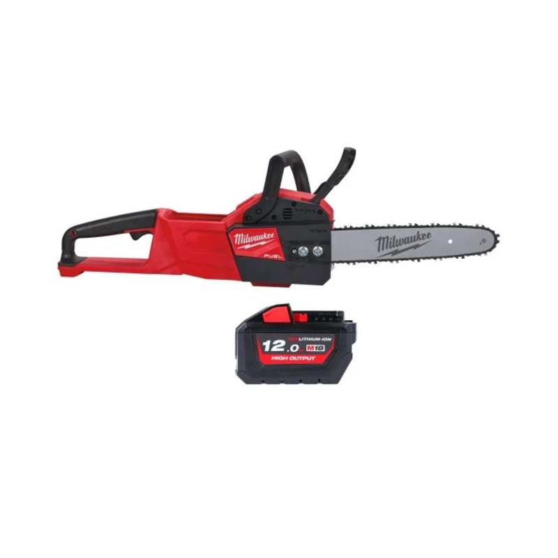Milwaukee M18FCHSC 18V FUEL Compact Chainsaw With 1 x 12.0Ah Battery