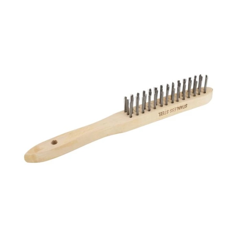SIP 3-Row Stainless Steel Wire Brush