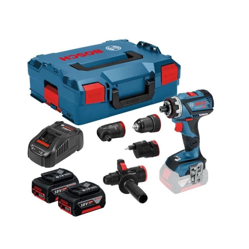 Bosch GSR 18V-60 FC D/Driver With 2x 5Ah Batt. Charger,Case